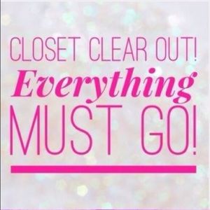 Closet Clean Out!